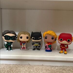 The Big Bang Theory Superhero Funko Pops